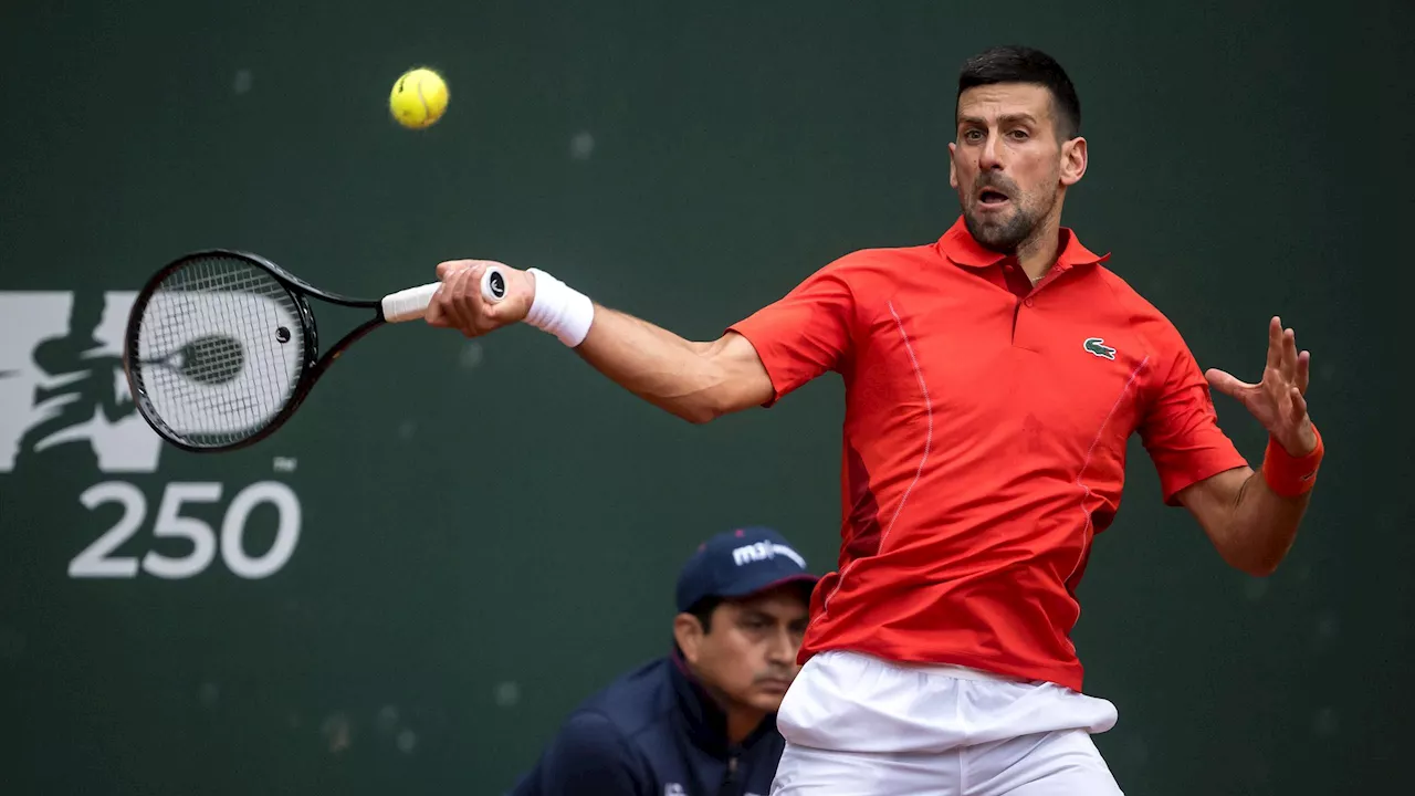 Novak Djokovic battu en demi-finale par Tomas Machac à deux jours de Roland-Garros