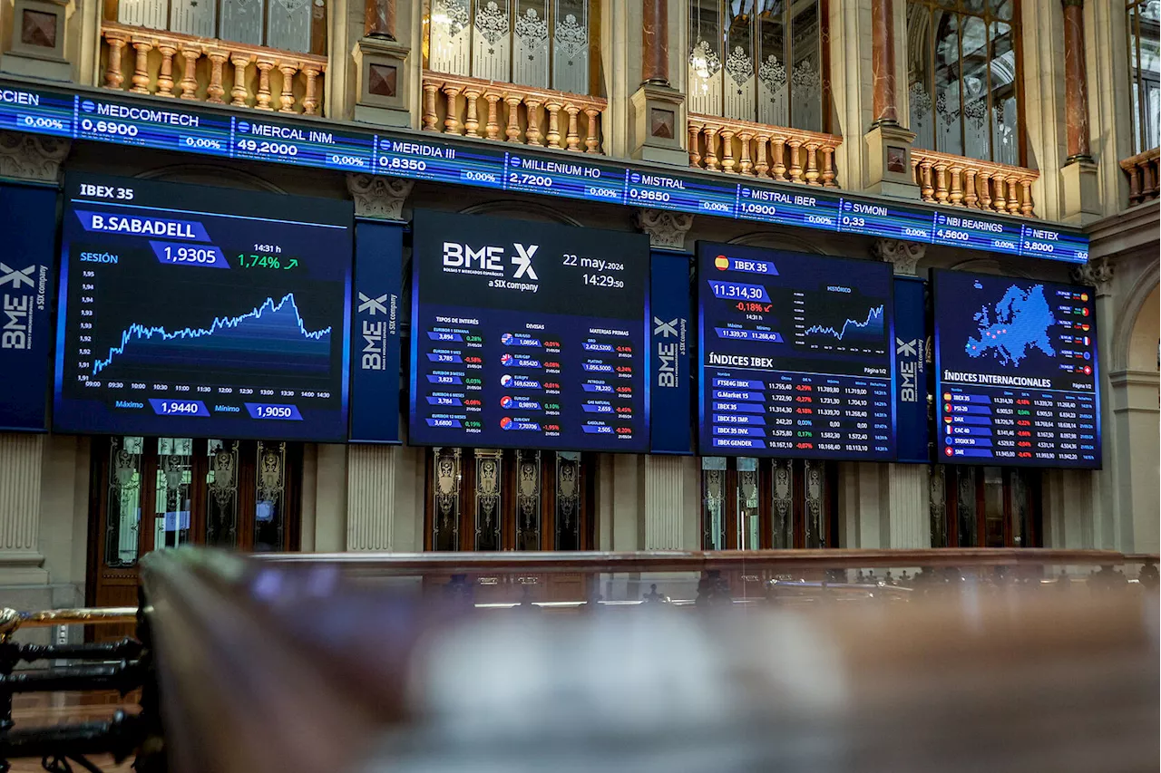 Ibex 35 hoy, La Bolsa en Directo | El Ibex apunta a la baja en el día y en la semana |