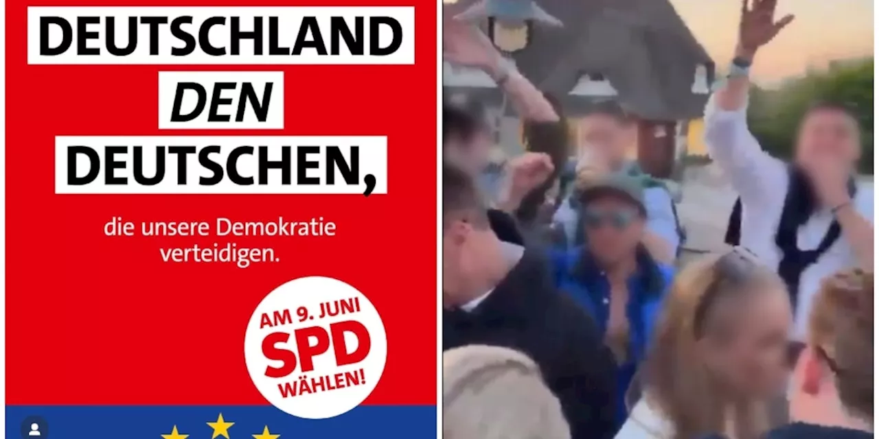 „Deutschland den Deutschen“: SPD reagiert auf Sylt-Video und löst Shitstorm aus