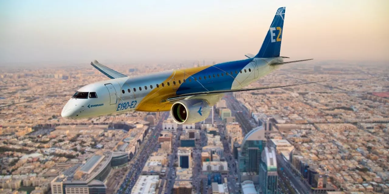 Konkurrenz für Airbus : Embraer buhlt um neue saudi-arabische Fluggesellschaft