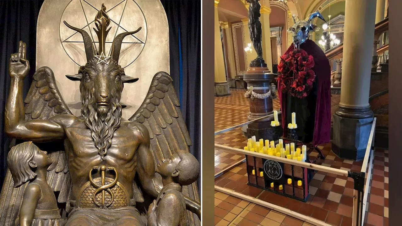 Former GOP candidate accused of destroying Satanic statue at Iowa State Capitol pleads guilty