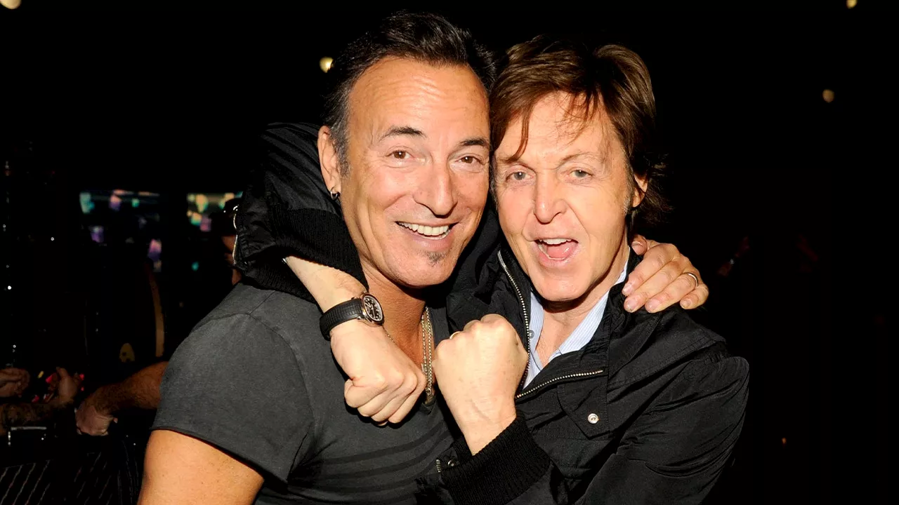 Paul McCartney teases Bruce Springsteen: ‘He’s never worked a day in his life’