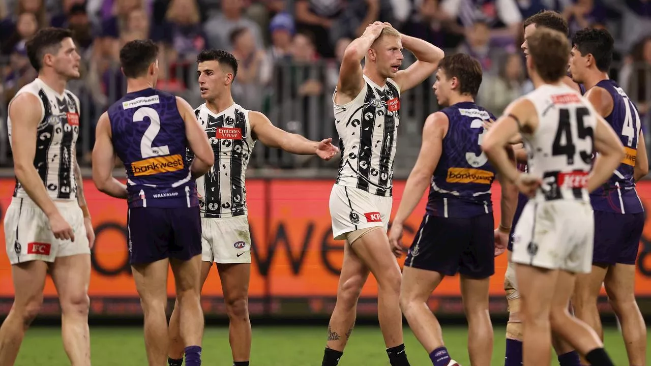 ‘Doesn’t help us does it?’ Pies coach to seek AFL explainer over controversial free kick