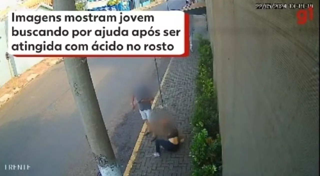 Mulher suspeita de jogar ácido em jovem no Paraná é presa pela PM