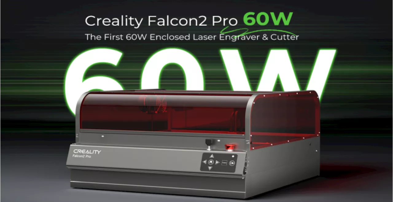 Creality Falcon2 Pro 60W Laser Engraver: Exclusive Limited-Time Deal