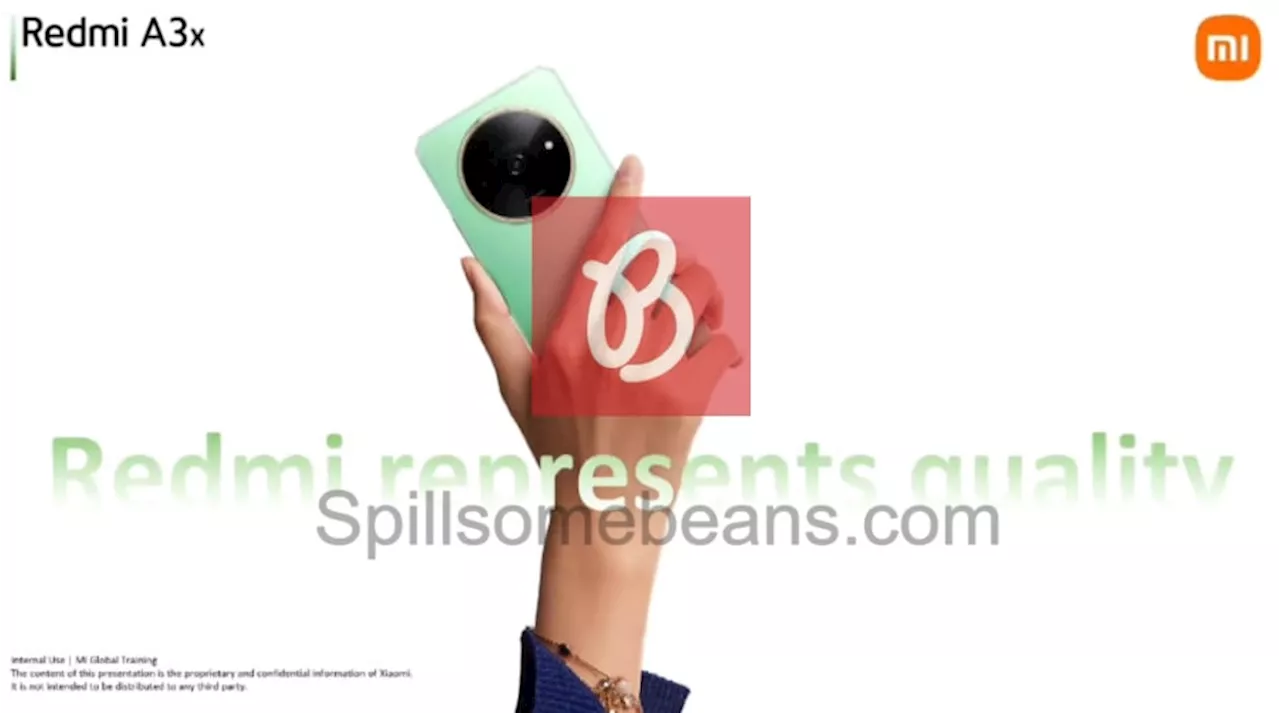 Massive leak reveals Redmi A3x full specs and design