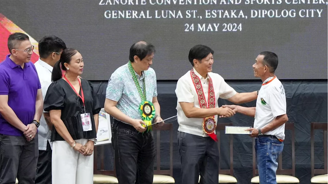 Marcos tasks agencies to hasten land title distribution in Zamboanga