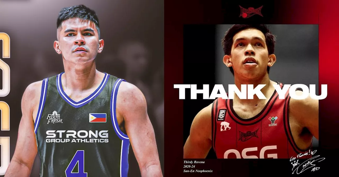 Ravena brothers on the move as Kiefer joins SGA, Thirdy leaves San-En