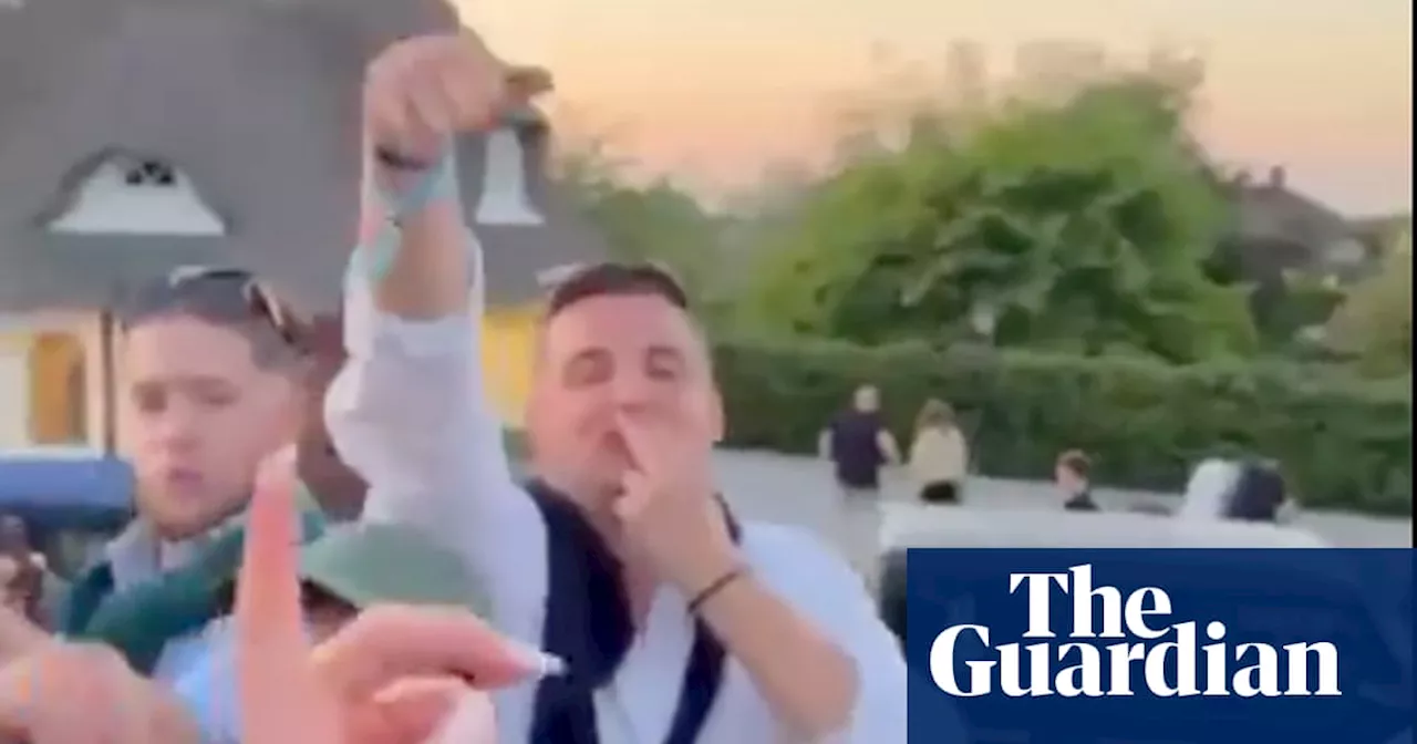 Outrage at footage of people singing Nazi slogan at party on German island