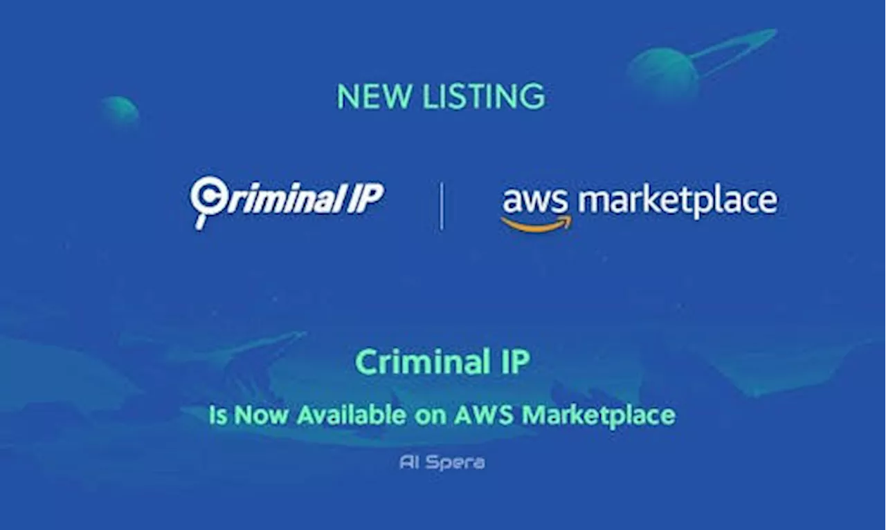 Criminal IP: Enhancing Security Solutions Through AWS Marketplace Integration