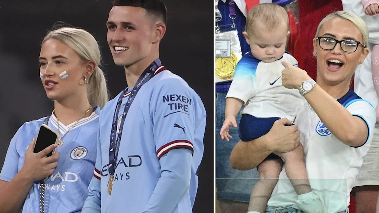 Phil Foden's ultra-private pregnant girlfriend Rebecca, 22, and famous children