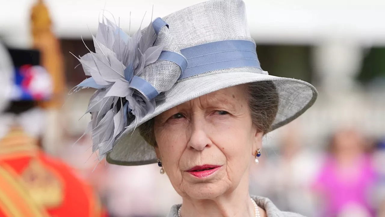 Princess Anne rocks hair-heightening hat and most tapered coat