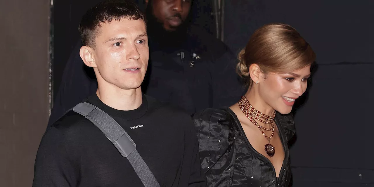 Zendaya Attended Tom Holland's 'Romeo and Juliet' in a Shakespeare-Coded Corset Dress