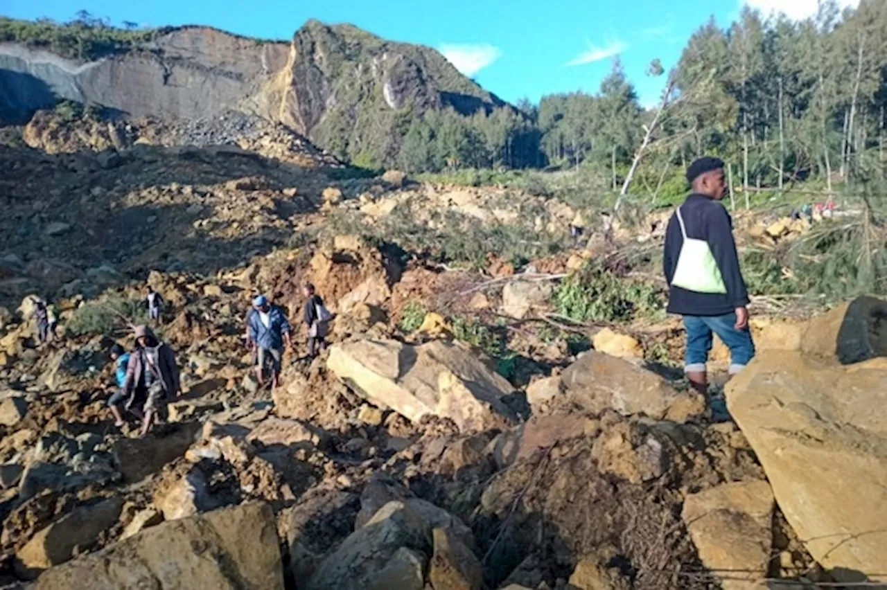 Un’enorme frana travolge almeno sei villaggi in Papua Nuova Guinea