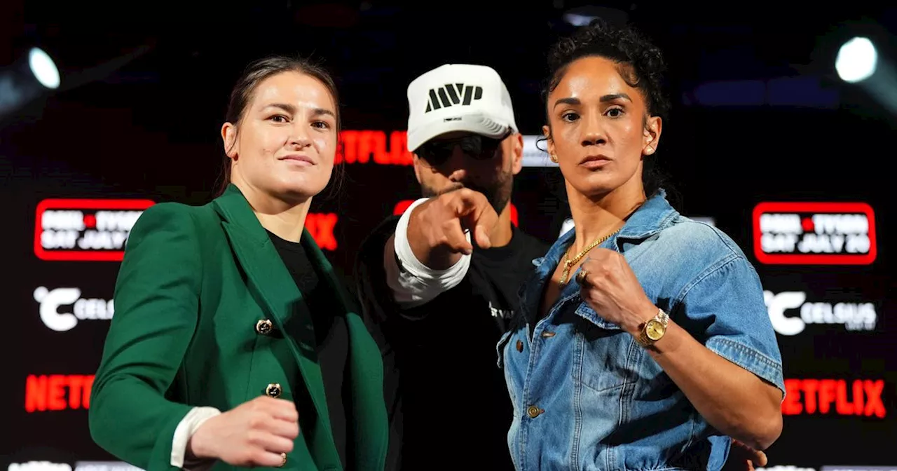 Two-word response to Katie Taylor criticism ahead of Mike Tyson v Jake Paul card