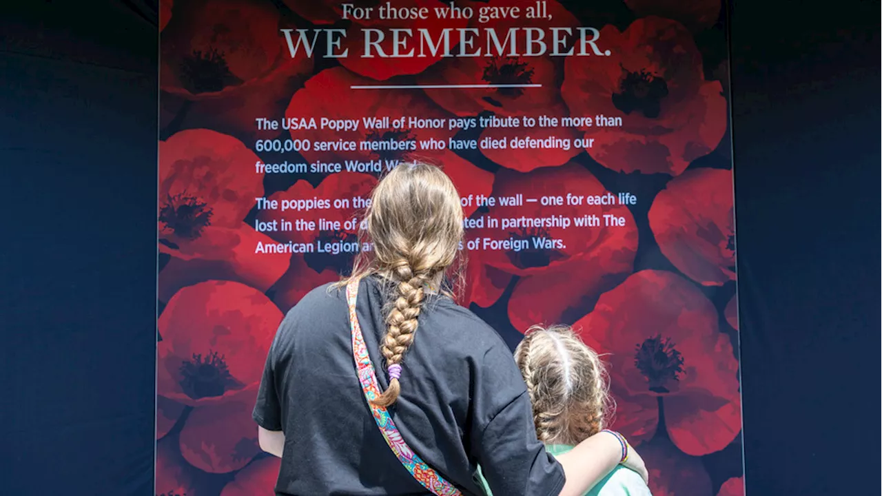 Poppy Wall of Honor returns; USAA reminds Americans about true meaning of Memorial Day