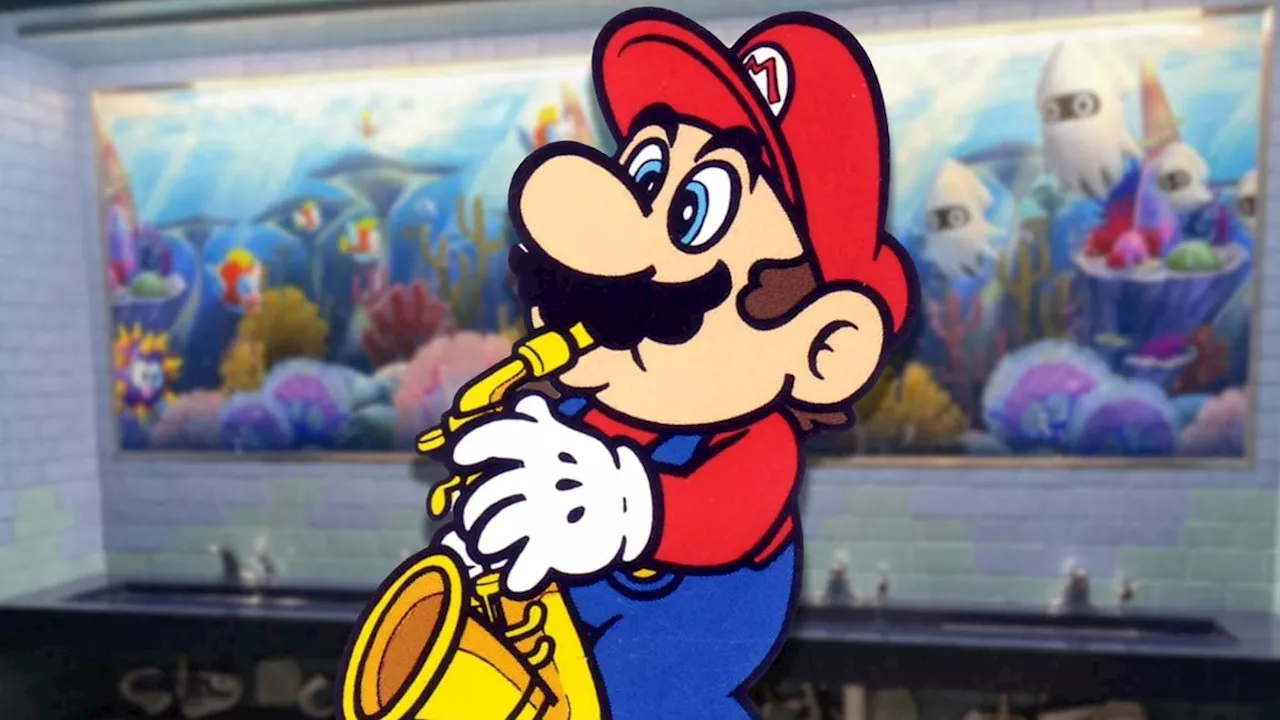 Wow, Even Super Nintendo World's Bathrooms Have Great Music