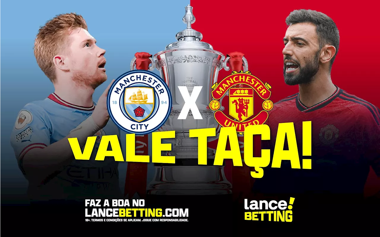 Clássico é clássico! Aposte R$100 e ganhe mais de R$500 com o título do United na FA Cup