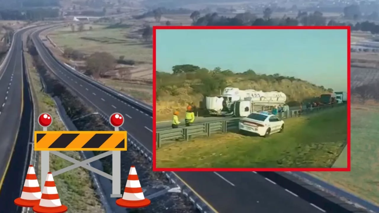 Autopista Arco Norte: Accidentes generan carga vehicular y tráfico lento; extreme precauciones