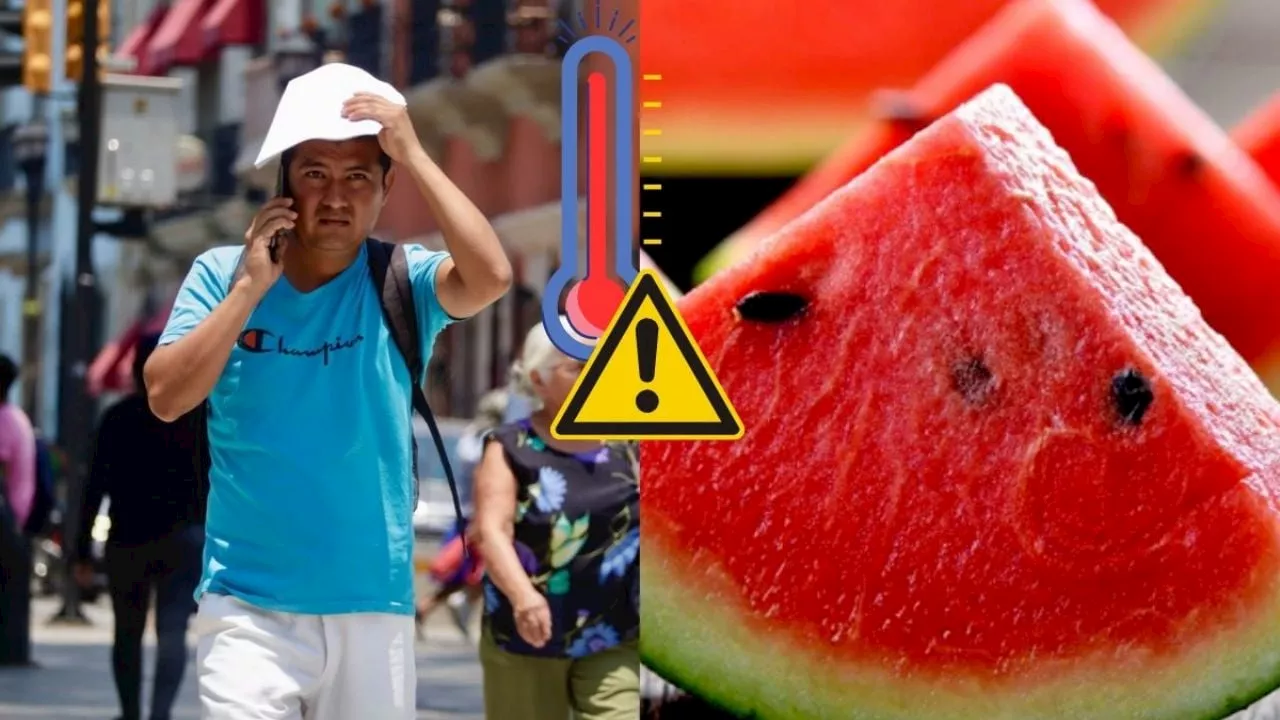 Calor se intensificará en Veracruz: Las 7 frutas y verduras que debes comer, según Salud