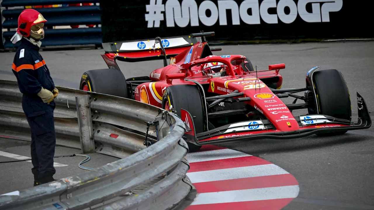 Gp Montecarlo: la Ferrari vola con Leclerc, Verstappen a mezzo secondo