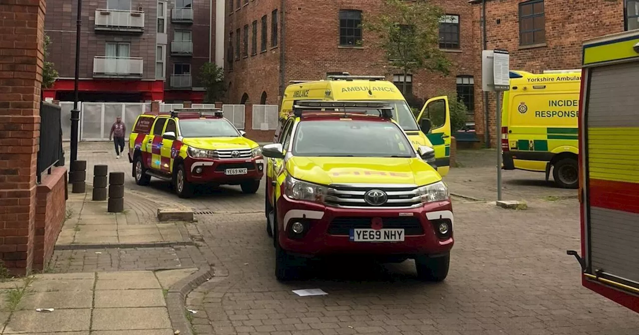 River Aire latest as police still searching for 'person who fell in'