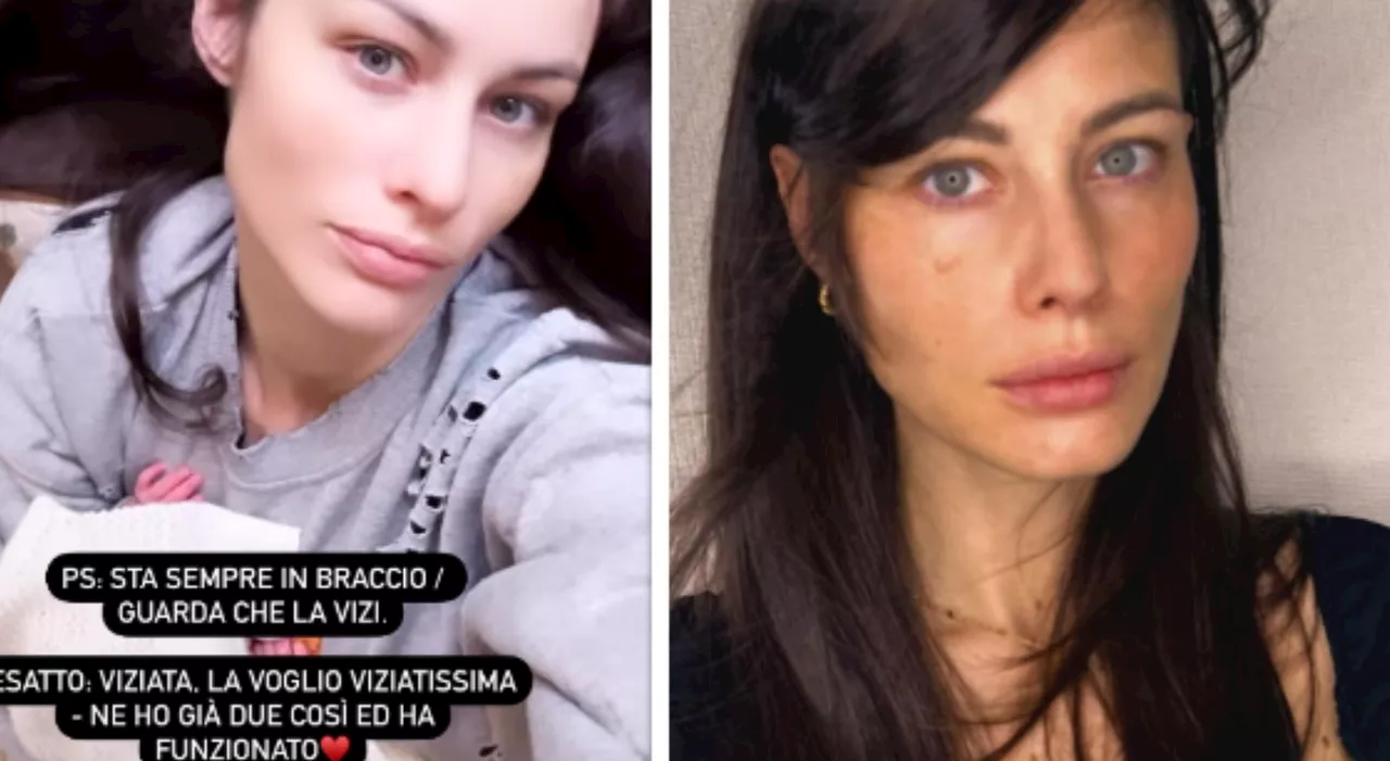 Marica Pellegrinelli nel mirino degli hater: «Tua figlia sta sempre in braccio, così la vizi». La sua risposta