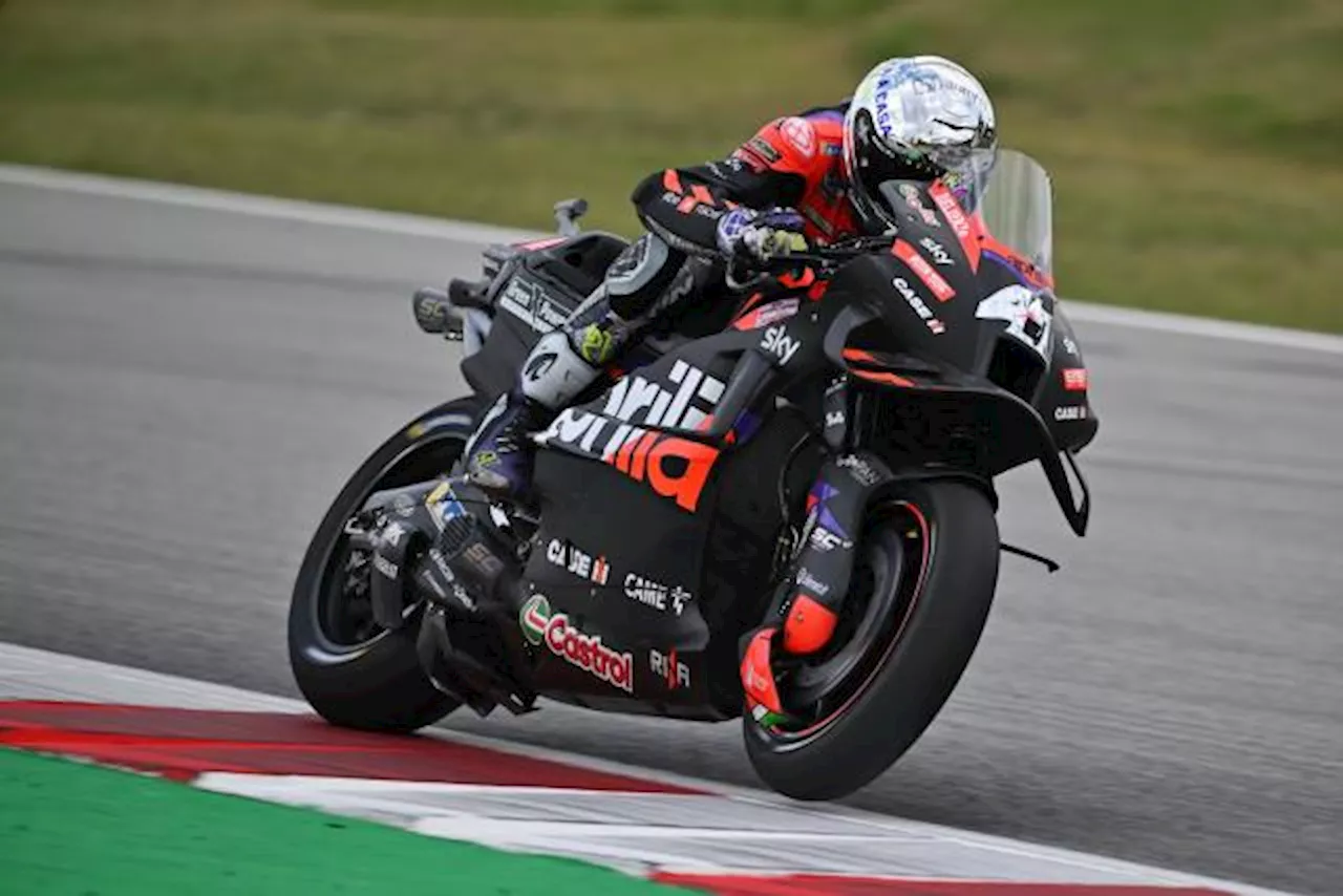 Aleix Espargaro premier des essais du GP de Catalogne, Fabio Quartararo et Johann Zarco hors du top 10