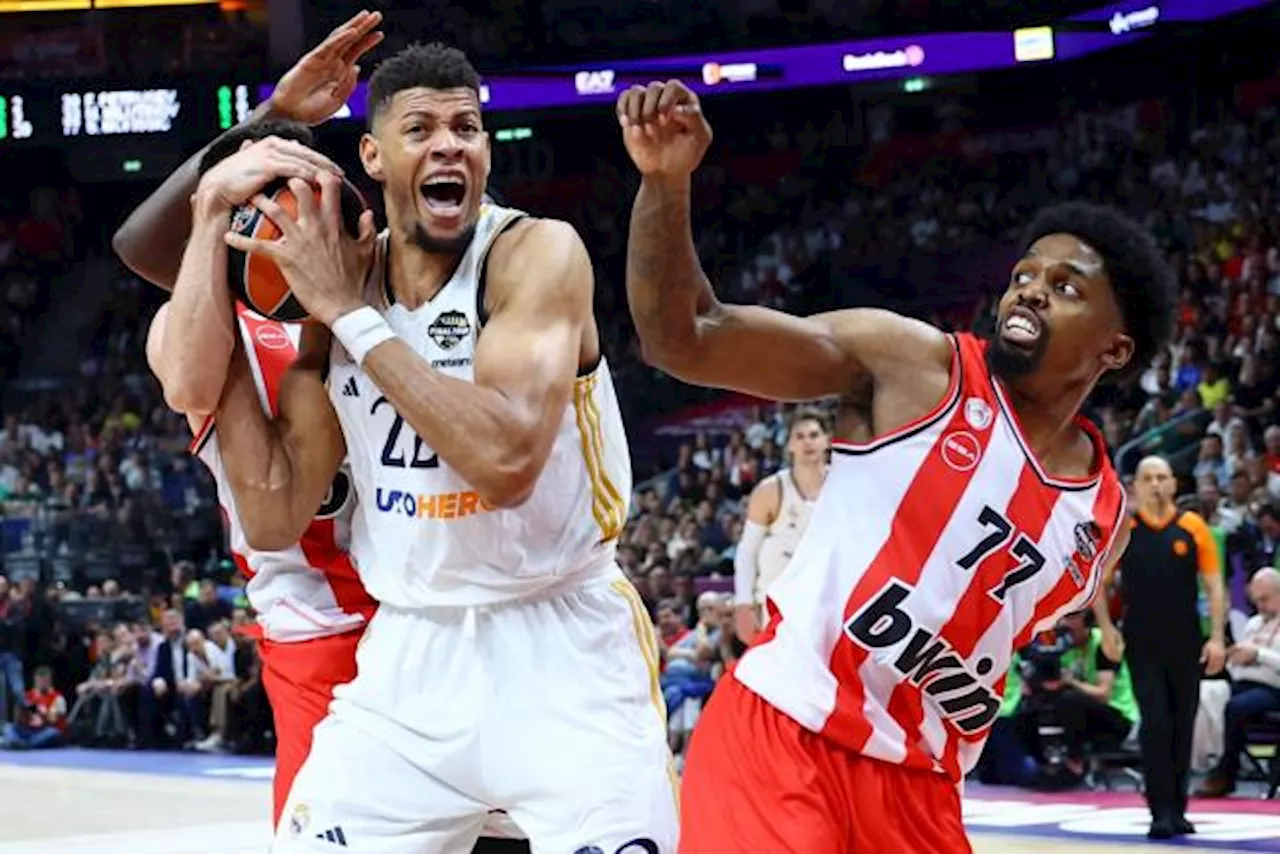 Le Real Madrid domine l'Olympiakos et rejoint le Panathinaïkos en finale de l'Euroligue