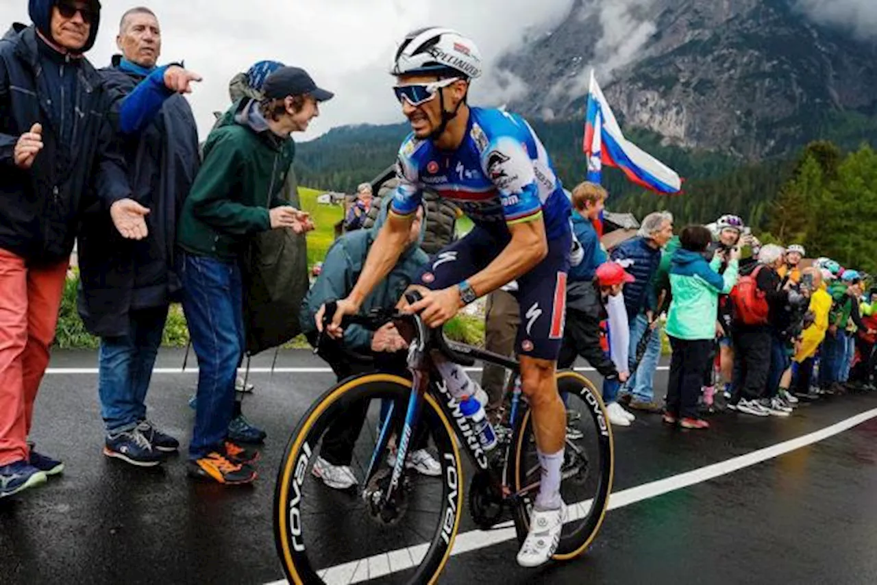 « Le travail a payé » : le plaisir retrouvé de Julian Alaphilippe, offensif sur le Giro