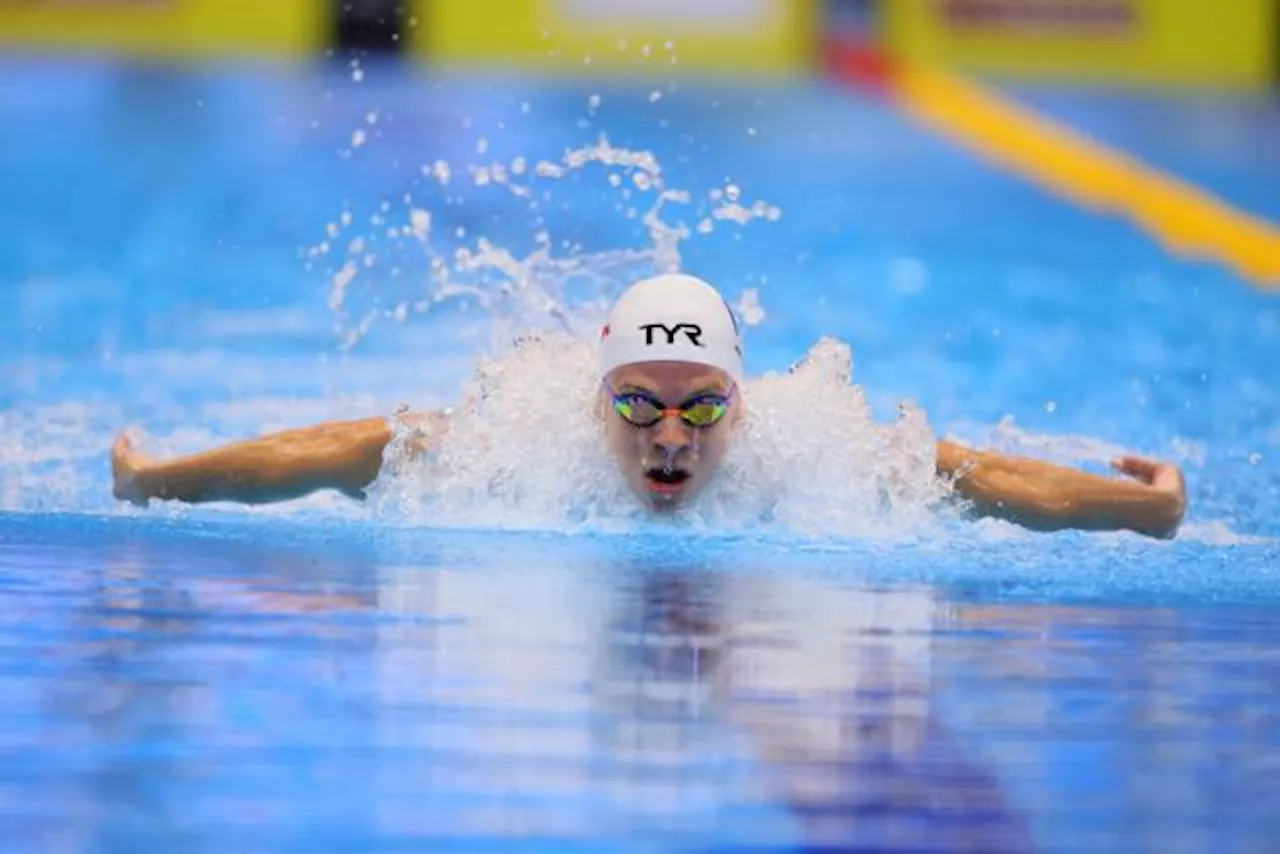 Léon Marchand poursuit sa préparation en Californie avant les Championnats de France