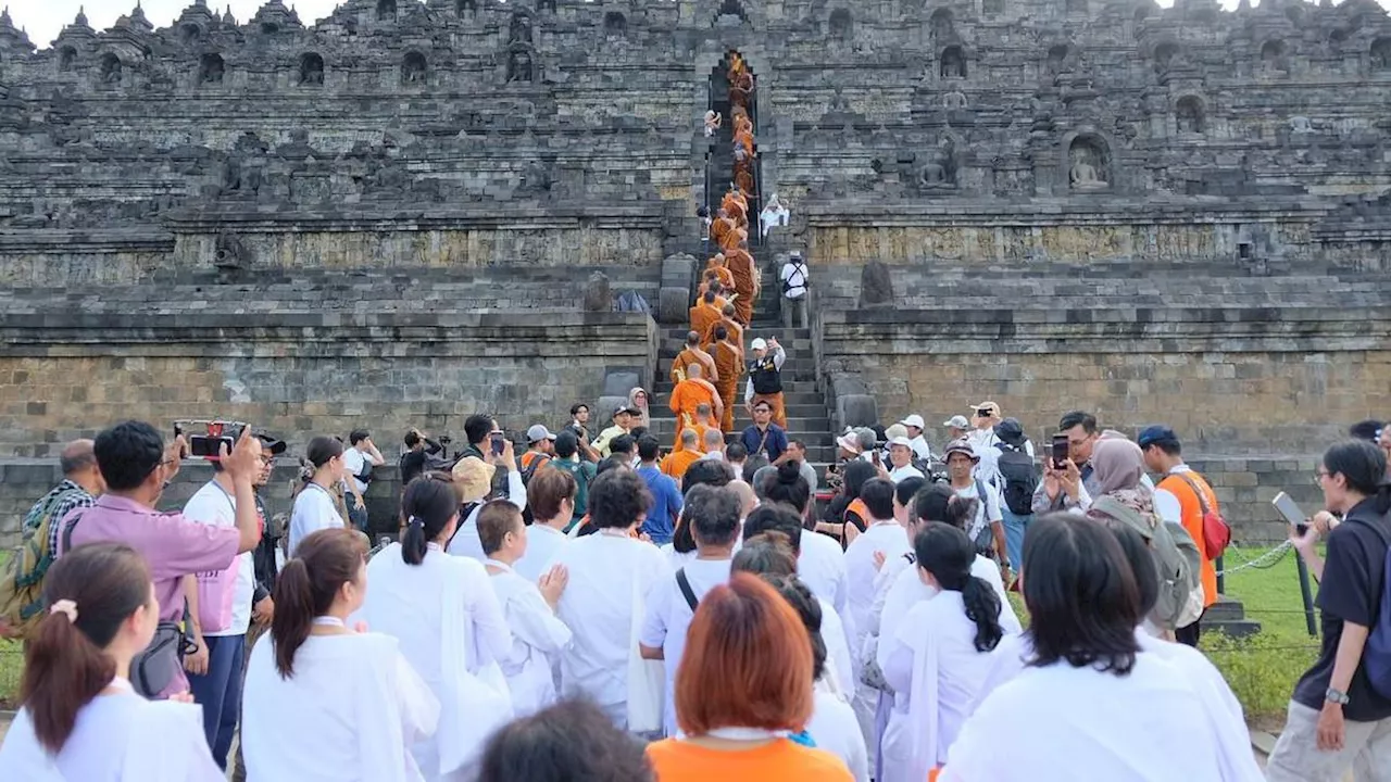 Libur Hari Raya Waisak 2024, Pengunjung Candi Borobudur Bakal Capai 60.385 Orang