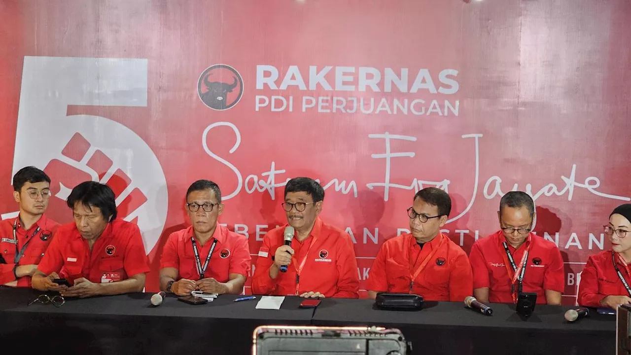 Rakernas V PDIP Bahas Strategi Agar Kader Potensial Tak Dibajak Saat Pilkada 2024