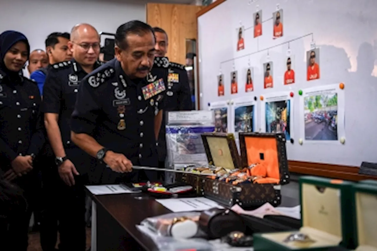 IGP: Cops bust forex, crypto ring in Klang Valley, seize RM51m in luxury loot