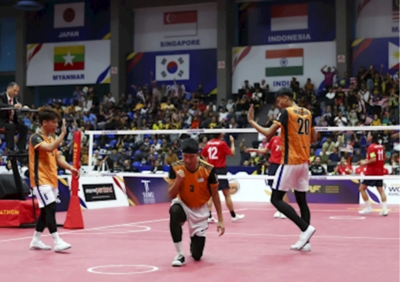 Sepak Takraw World Cup: Malaysia in last eight after sweeping aside Japan