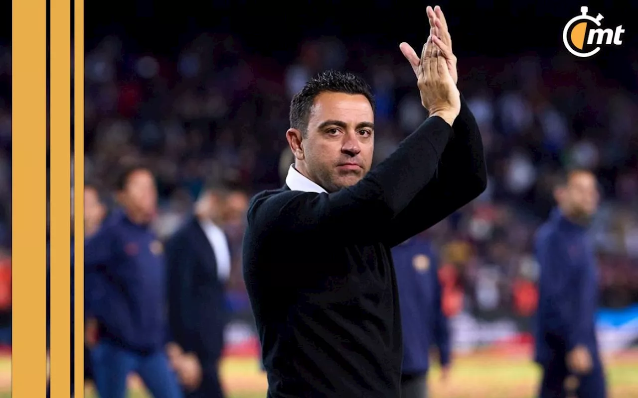 Xavi se despide con emotiva carta del Barcelona: 'Nunca es fácil dejar el club de tu vida'