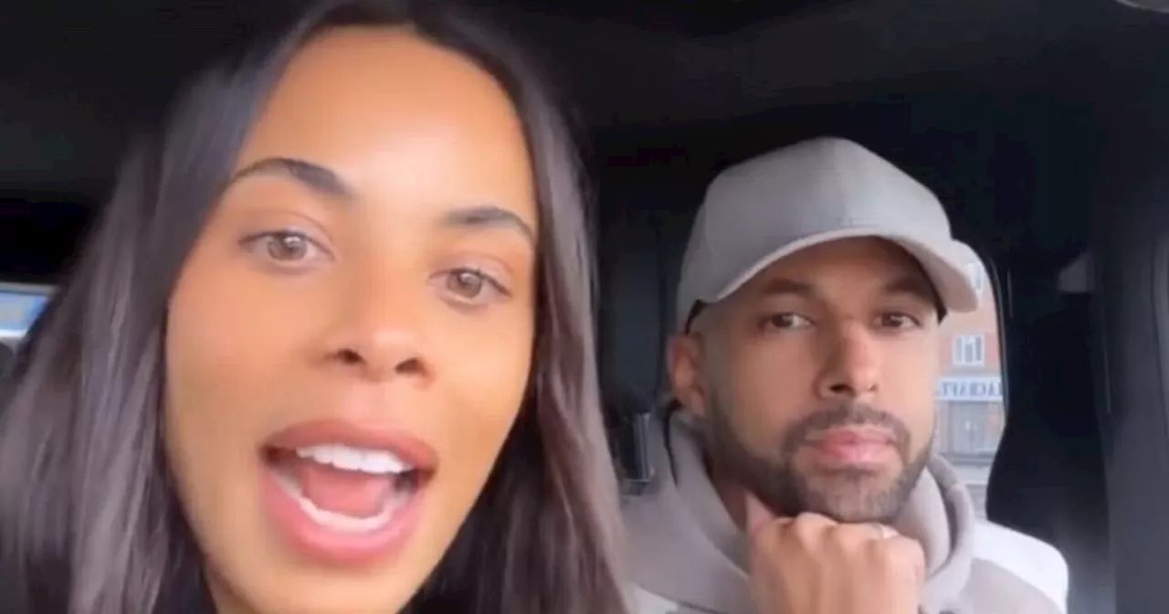 Rochelle Humes says 'so we begin' before husband Marvin's announcement