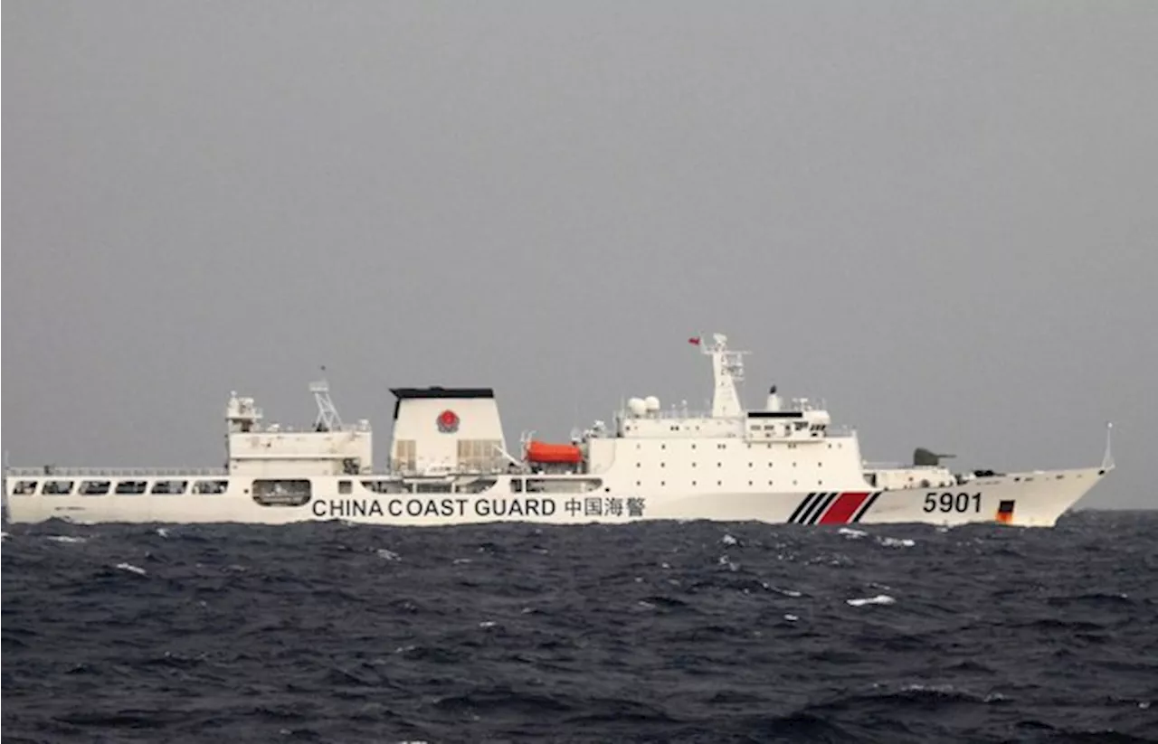 China sends largest Coast Guard ship near Panatag shoal