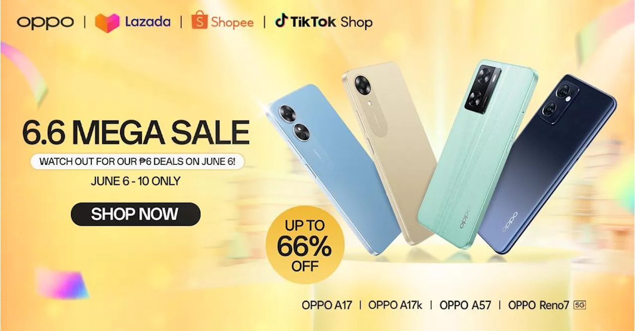 Unlock massive discounts and win an OPPO Find N3 Flip on OPPO’s 6.6 Mega Sale!