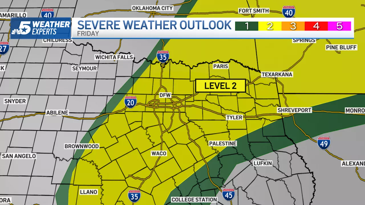 Severe storm threat and high heat over Memorial Day Weekend