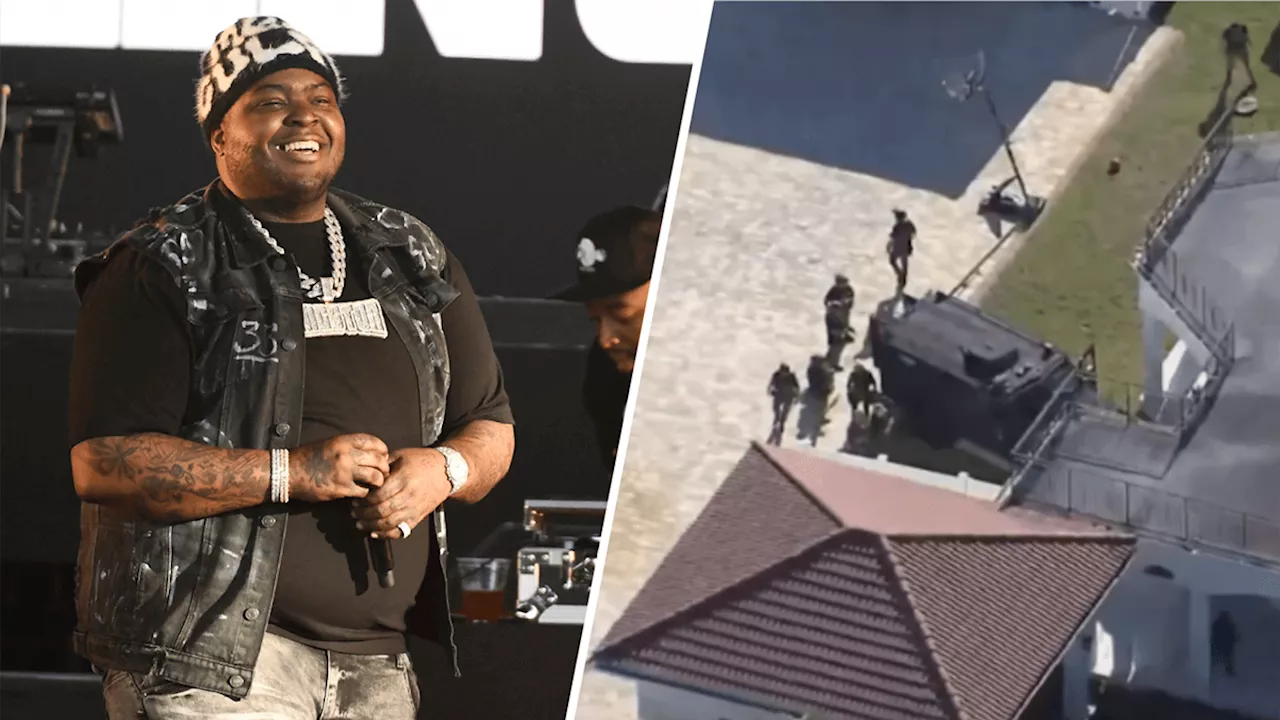 Rapper Sean Kington arrested on fraud, theft charges after SWAT raid of Florida mansion