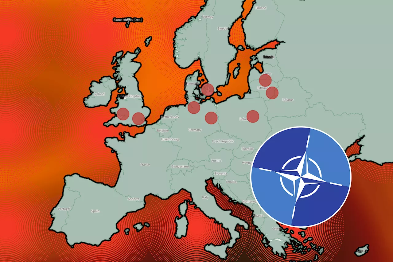 Map Shows Accidents at NATO States' Industrial Hubs Amid Sabotage Woes