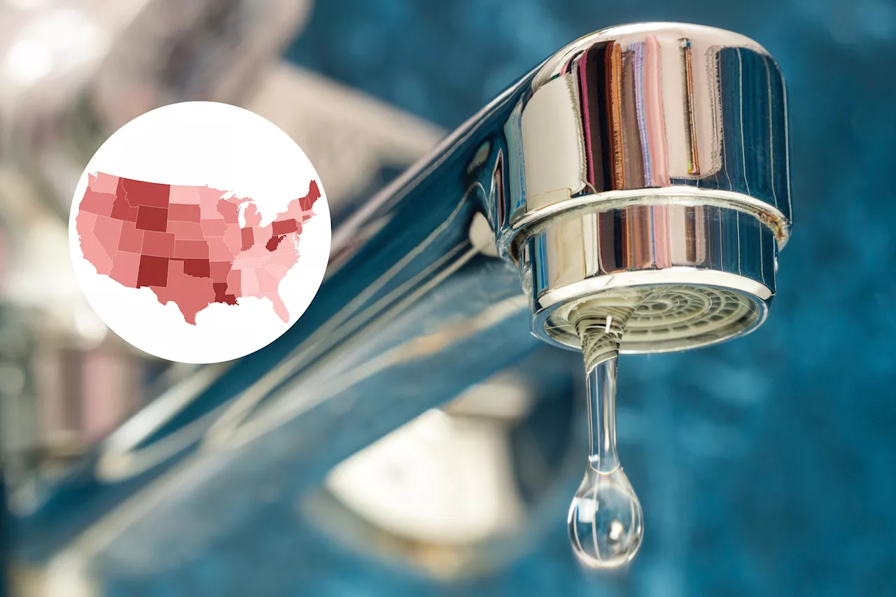 Map Shows US Drinking Water Safety Issues by State