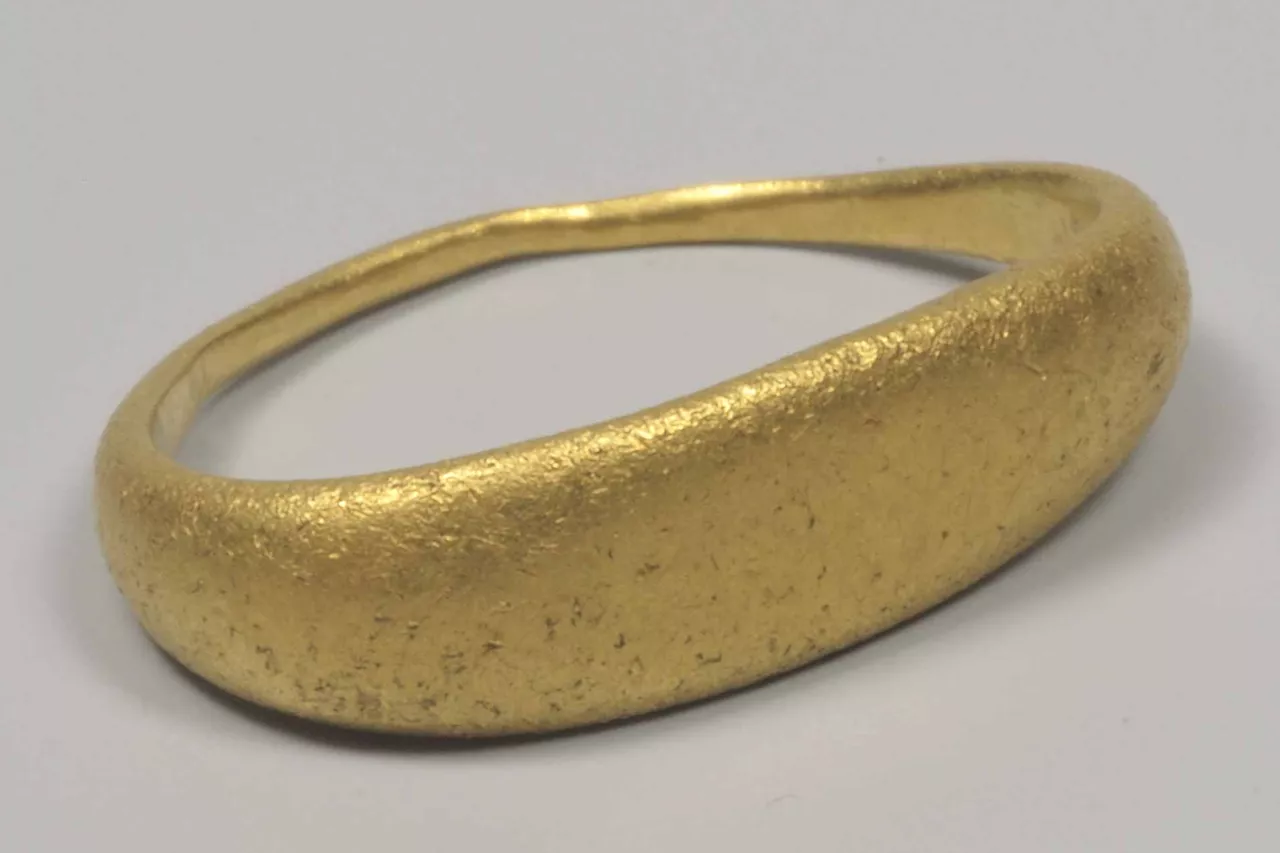 Roman Gold Ring and Bronze Age Ax Among More Than 2,200 River Finds