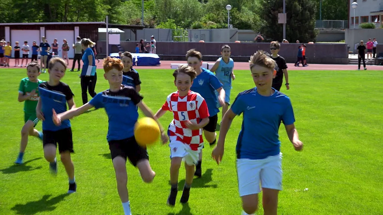 400 Kinder bei Leichtathletikmeisterschaften in Schwechat