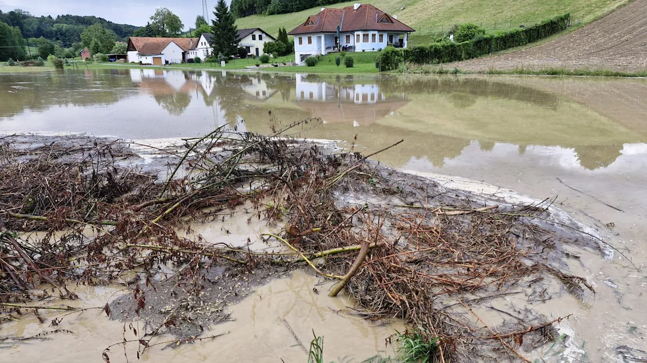 Starkregen: Überflutungen und massive Schäden im Bezirk Güssing