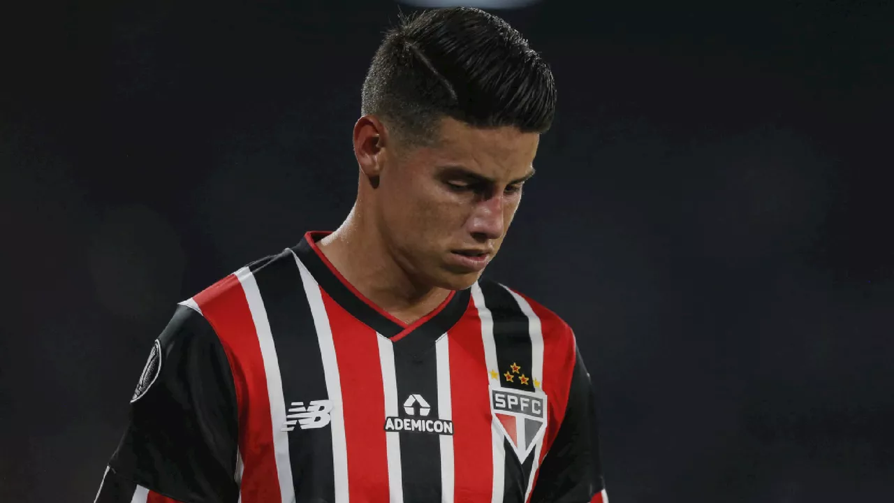 James Rodríguez recibió el apoyo de sus compañeros de São Paulo: 'Lo apoyaremos'