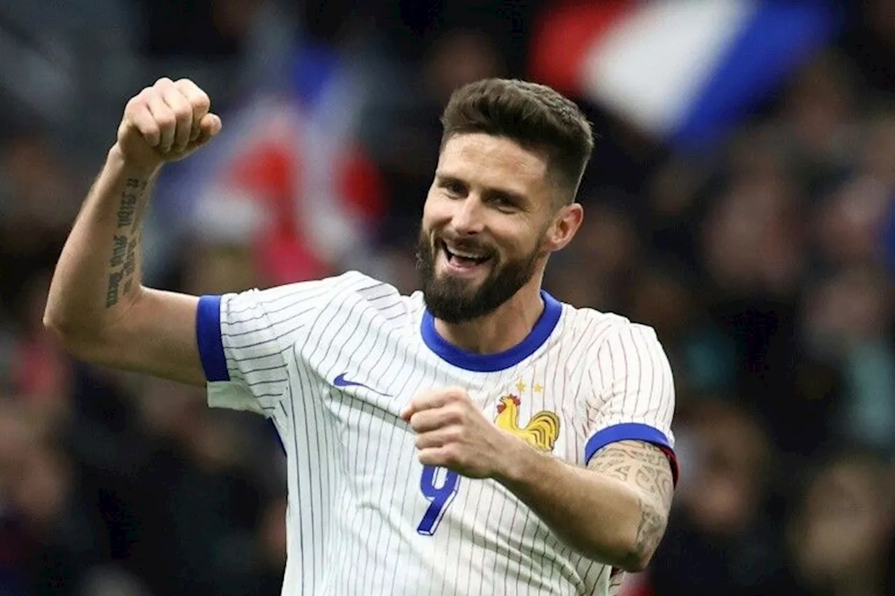 Foot: Giroud présente l'Euro comme sa 'dernière compétition' avec les Bleus (presse)