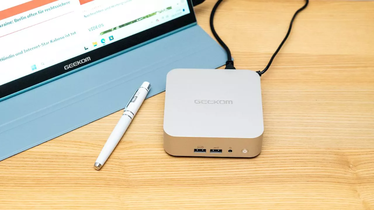 Übermotorisierter Mini-PC: Der Geekom A8 zeigt die Grenzen von Mini-PCs auf