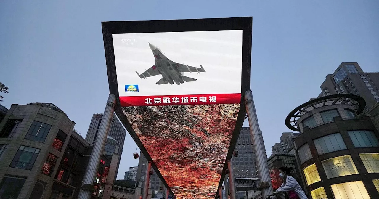 Chinas Militärmanöver: 49 Kampfjets fliegen Richtung Taiwan